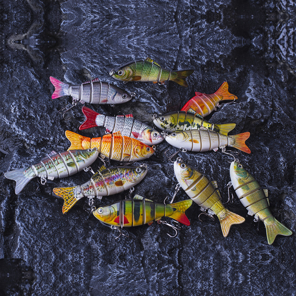 HERCULES Multi Jointed Swimbaits Sinking Lures HERCULES