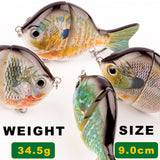 HERCULES 2-jointed Singking Lure Sunfish Lures Fishing Lure HERCULES