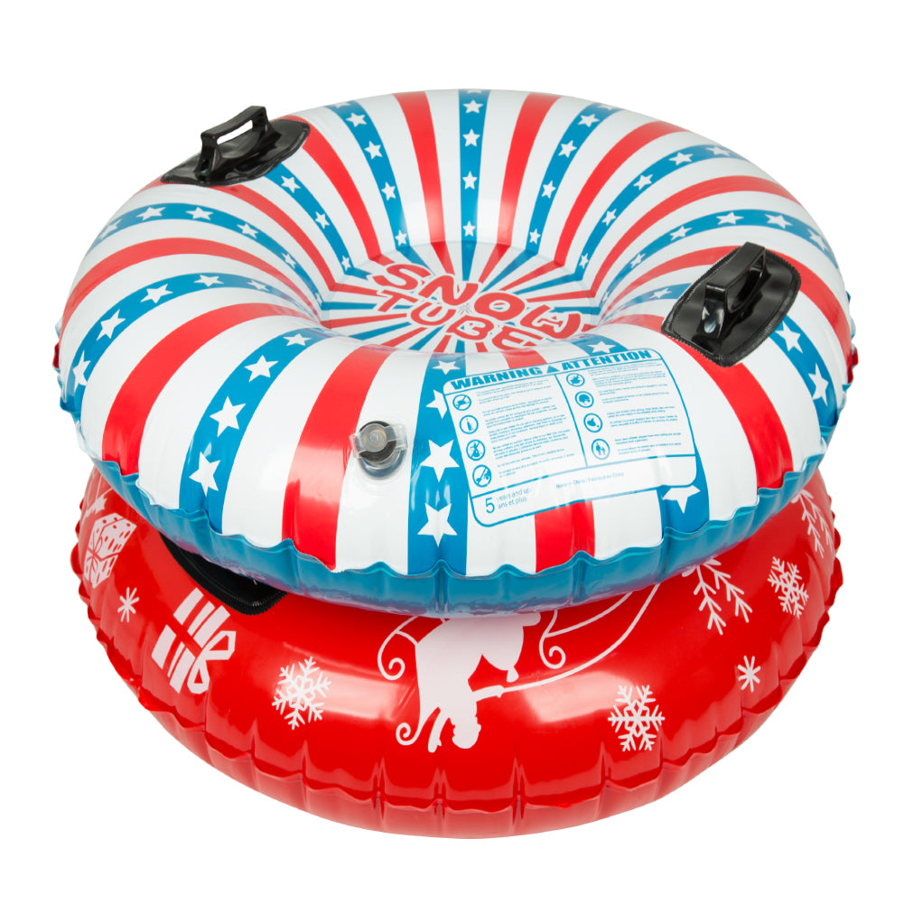 HERCULES Snow Tube, Inflatable Sleds for Kids and Adults with Handles HERCULES