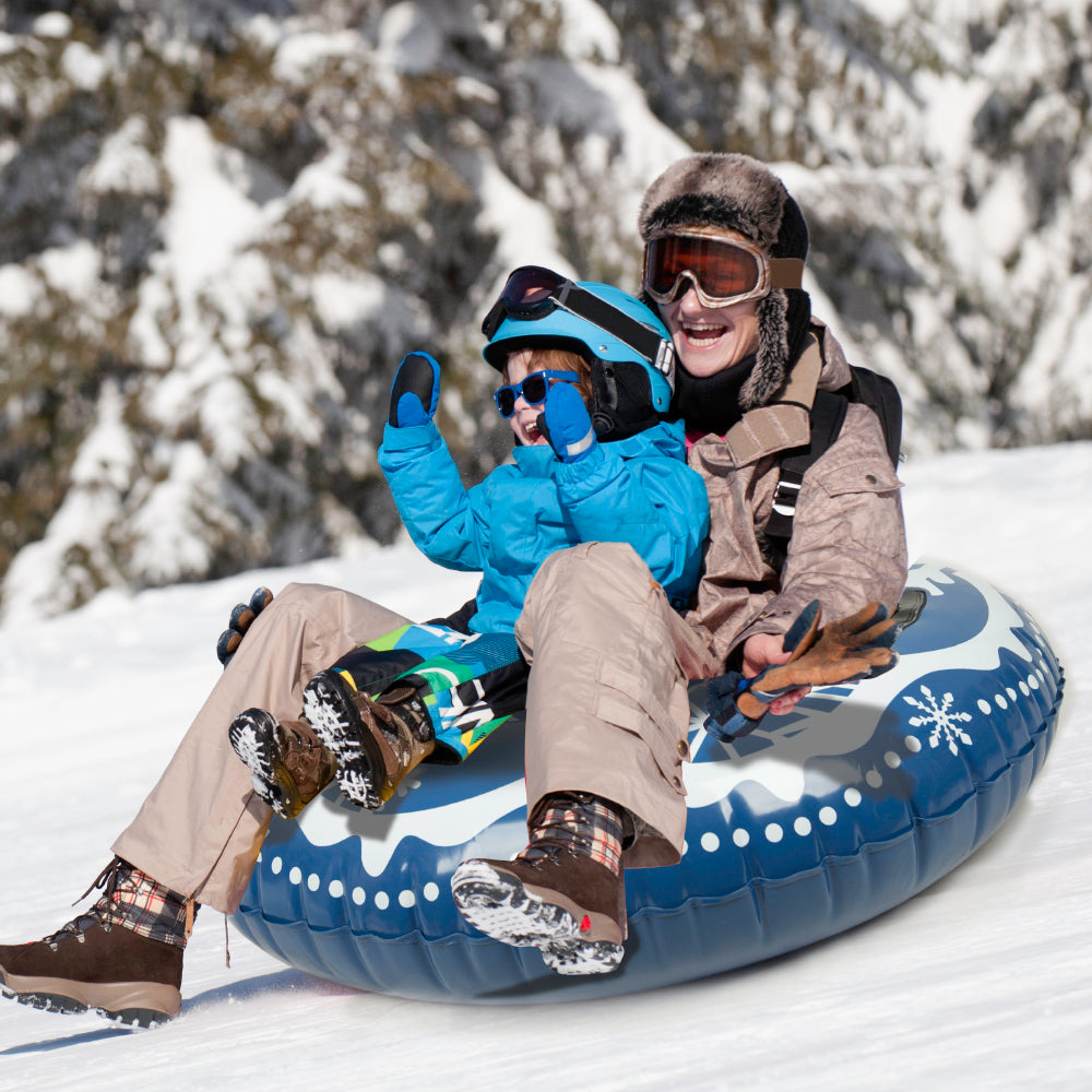 HERCULES Snow Tube, Inflatable Sleds for Kids and Adults with Handles HERCULES