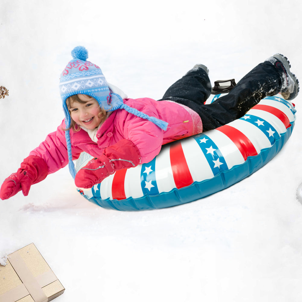 HERCULES Snow Tube, Inflatable Sleds for Kids and Adults with Handles HERCULES