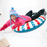 HERCULES Snow Tube, Inflatable Sleds for Kids and Adults with Handles HERCULES
