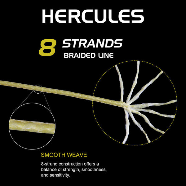 gold braided fishing line HERCULES 1000M 1094Yds Fluorescent Green 10lb-300lb PE braid L – HERCULES Fishing Tackle ice-promo Color:HD Bluegill slicker and structurally superior Shimano SLX DC Casting