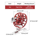 Aluminum Alloy Ice Fishing Reel HERCULES