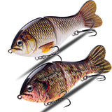 HERCULES 5.12" Multi Jointed Cute Fishing Lure Swimbaits HERCULES