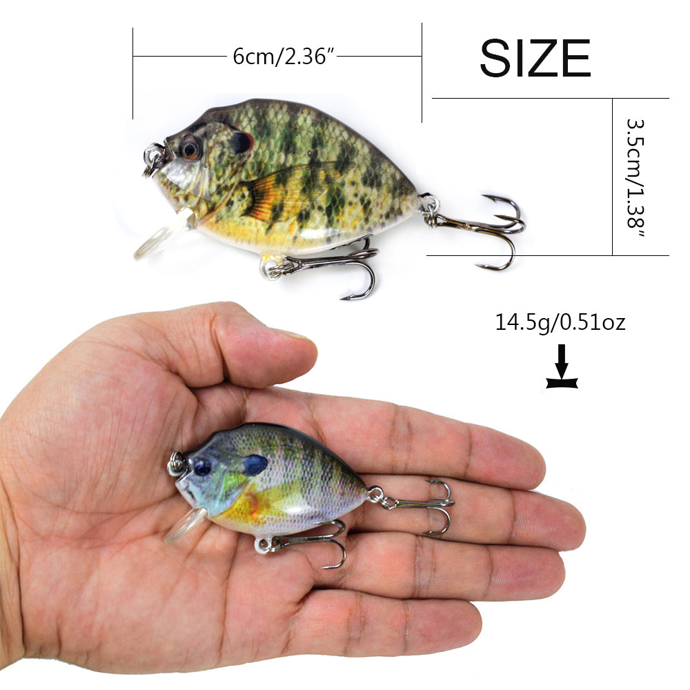 HERCULES Crankbait Shallow Crank Lure Fishing Lures HERCULES