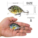 HERCULES Crankbait Shallow Crank Lure Fishing Lures HERCULES