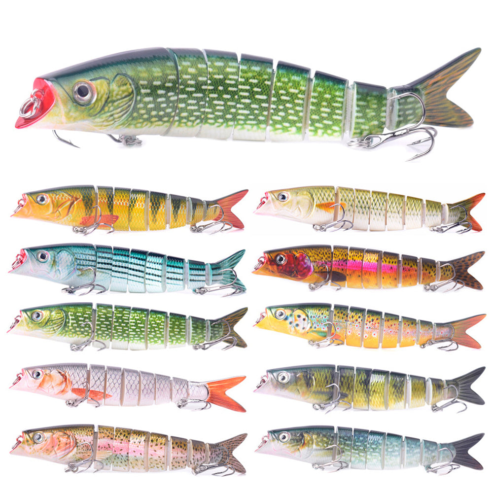 HERCULES Multi Jointed 8-Jointed Swimbaits Sinking Lures HERCULES