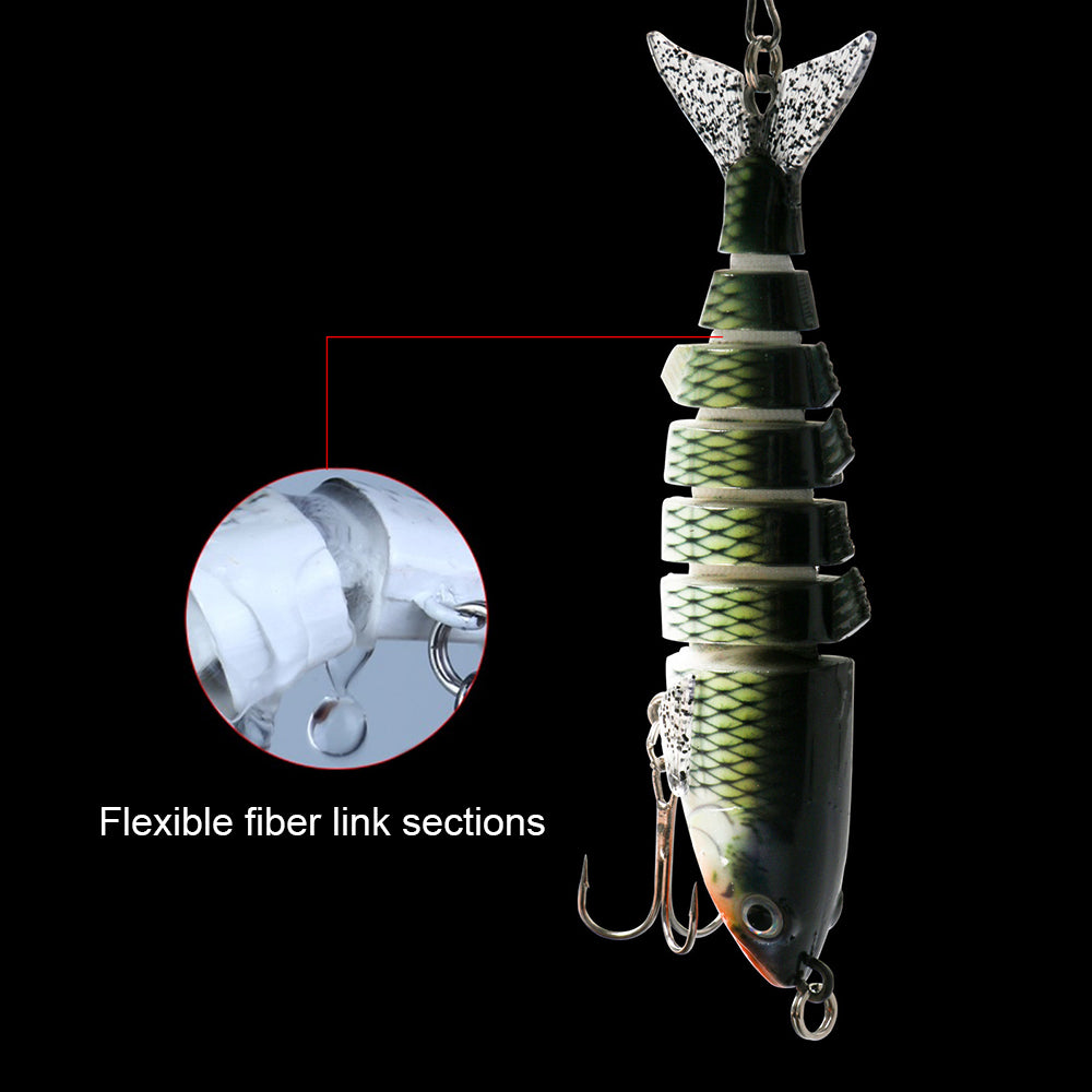 HERCULES 4.33" Multi-jointed Sinking Fishing Lure HERCULES