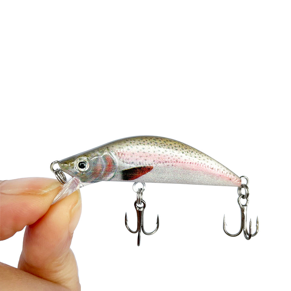 HERCULES 2.16" Minnow Baits Fishing Lure Box of 5PCS HERCULES