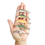 HERCULES 2.16" Minnow Baits Fishing Lure Box of 5PCS HERCULES