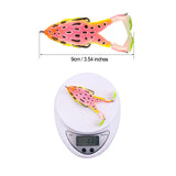 HERCULES Topwater Frog Soft Lures with Rotating Legs HERCULES