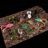 HERCULES Topwater Frog Soft Lures with Rotating Legs HERCULES