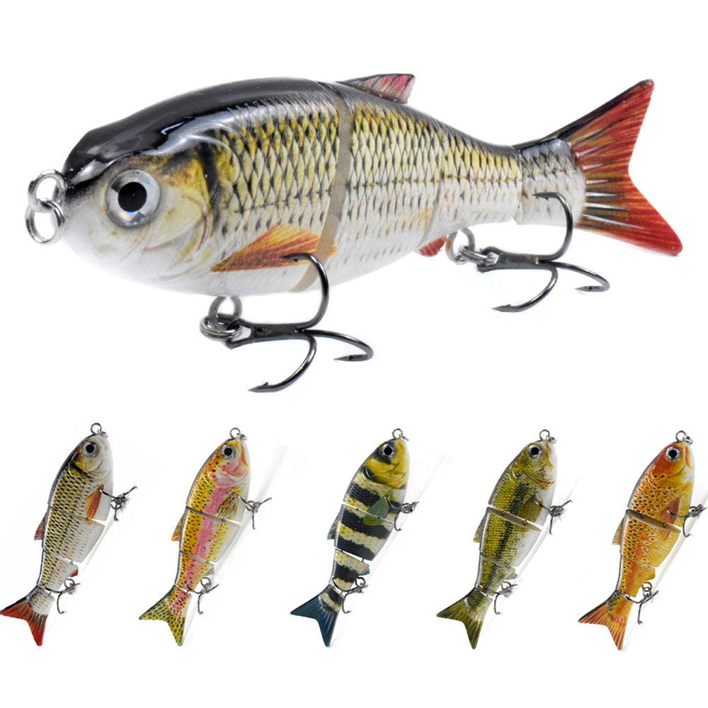 HERCULES 4.5" Multi Jointed Swimbaits Fishing Lure HERCULES