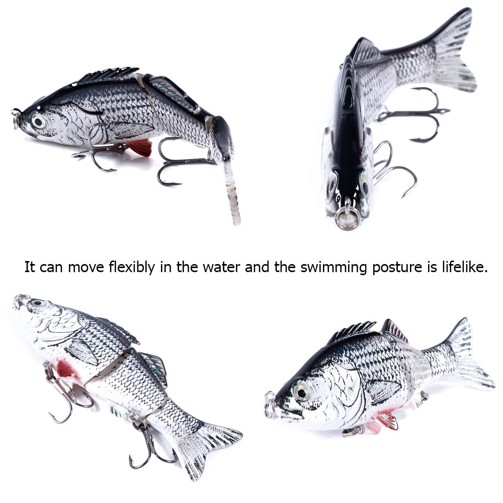 HERCULES 3.94" Multi Jointed Swimbaits Fishing Lures HERCULES