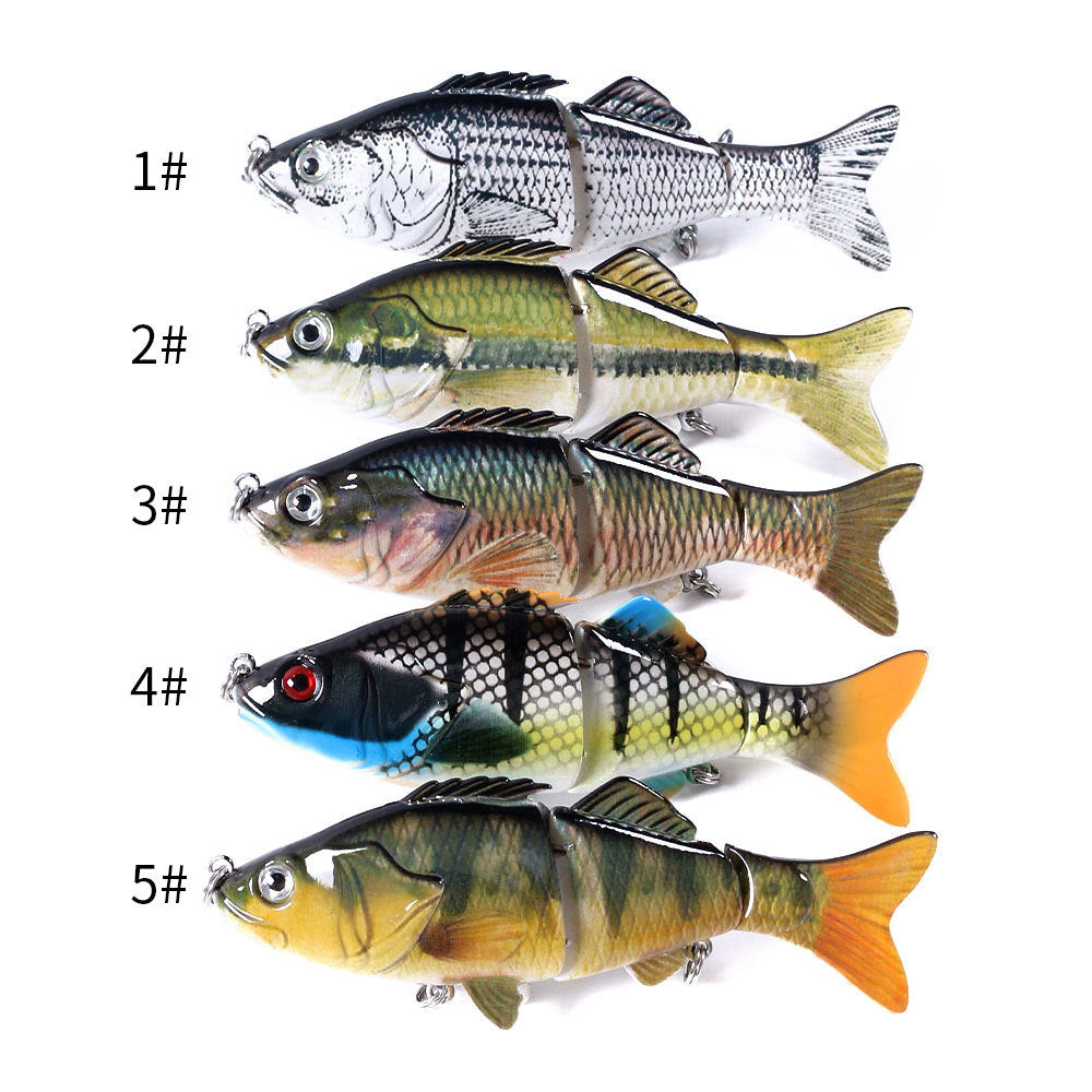 HERCULES 3.94" Multi Jointed Swimbaits Fishing Lures HERCULES