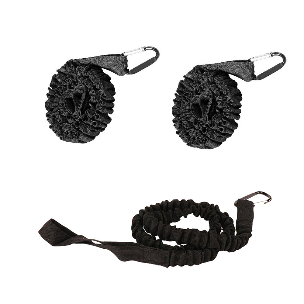 Kayak Paddle Leash Stretchable Strap Lanyard Rope, Pack of 2, for Fishing Kayaking Surfing HERCULES