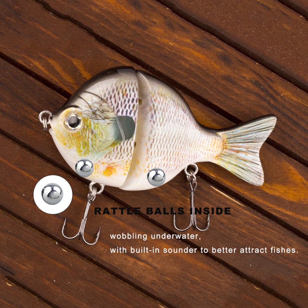 HERCULES 2-jointed Singking Lure Sunfish Lures Fishing Lure HERCULES