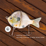 HERCULES 2-jointed Singking Lure Sunfish Lures Fishing Lure HERCULES