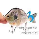 HERCULES 2-jointed Singking Lure Sunfish Lures Fishing Lure HERCULES