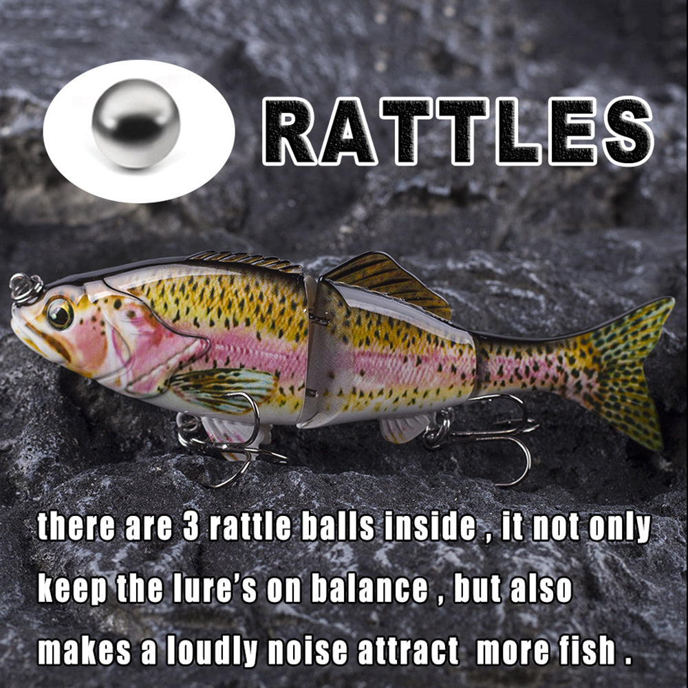 HERCULES Multi-jointed Sinking Lure Fishing Lures Hercules Fishing Tackle
