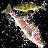HERCULES Multi-jointed Sinking Lure Fishing Lures Hercules Fishing Tackle