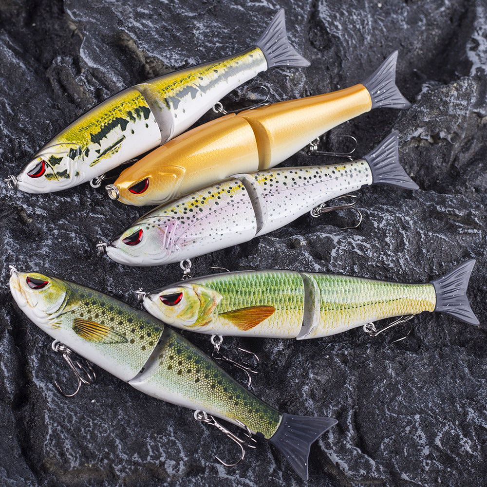 HERCULES 7" Multi-jointed Fishing Lure for Bassfishing HERCULES