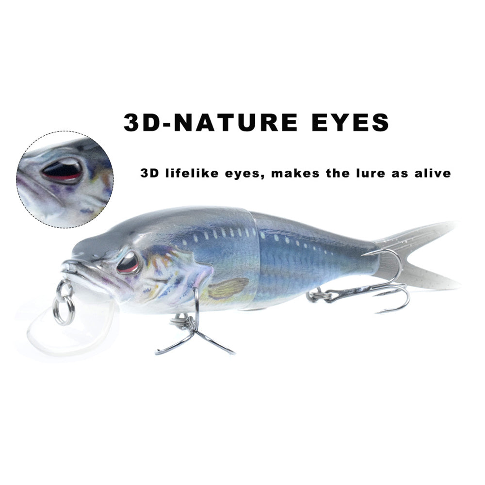 HERCULES 6.69" Multi-jointed Swimbait Floating Fishing Lure HERCULES