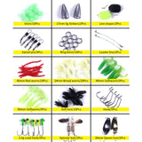 HERCULES 110 PCS Fishing Lure Tackle Box Fishing Lures Kit HERCULES