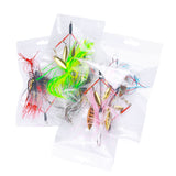 HERCULES Spinner Bait Jig with 4 Willow Leaf Sequins Fishing Lure HERCULES