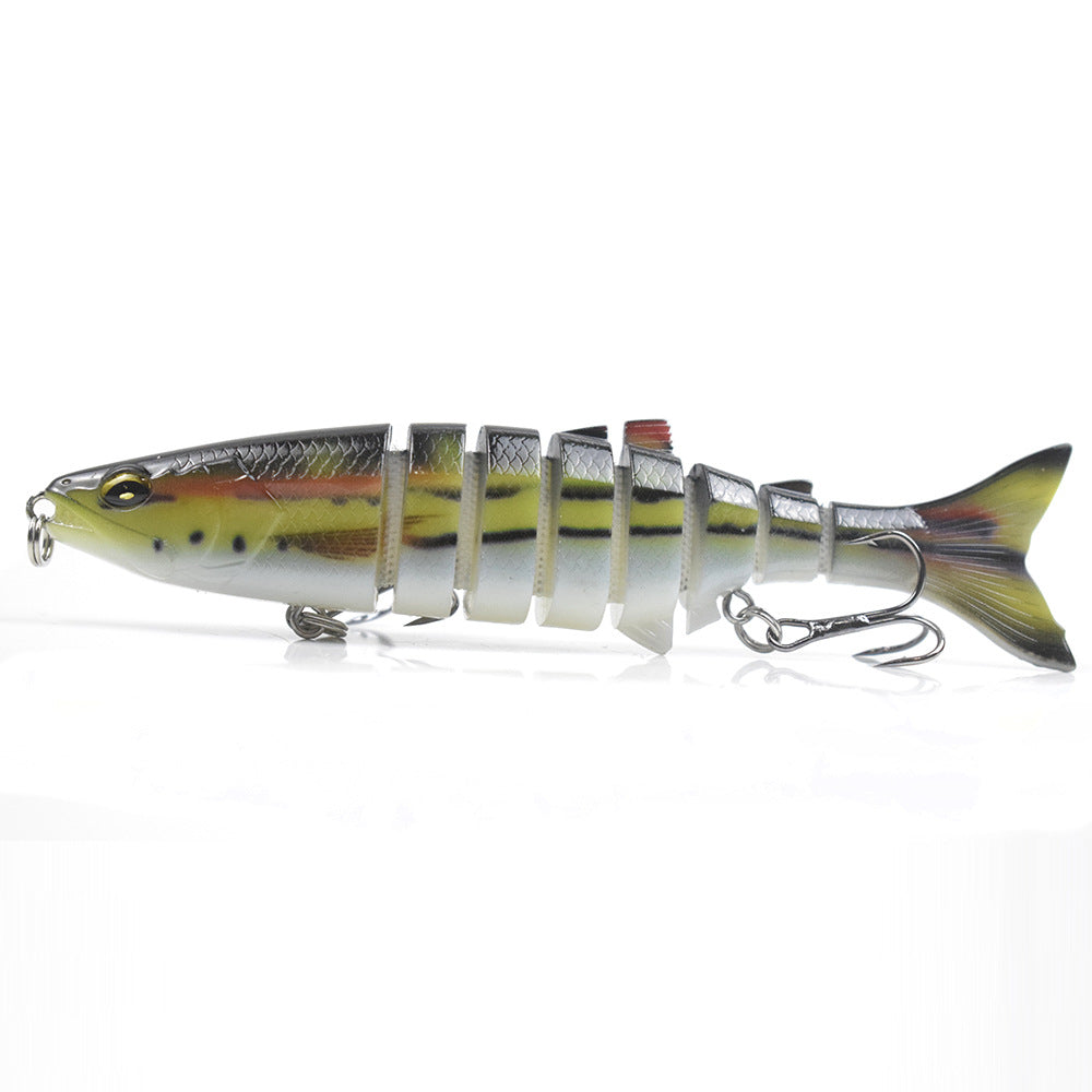 HERCULES 4.72" Multi-jointed Sinking Fishing Lure Swimbait HERCULES