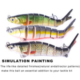 HERCULES Fishing Lures Multi Jointed Swimbaits Slow Sinking Bionic Lures HERCULES SALE