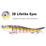 HERCULES Fishing Lures Multi Jointed Swimbaits Slow Sinking Bionic Lures HERCULES SALE