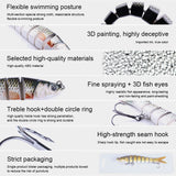 HERCULES Fishing Lures Multi Jointed Swimbaits Slow Sinking Bionic Lures HERCULES SALE
