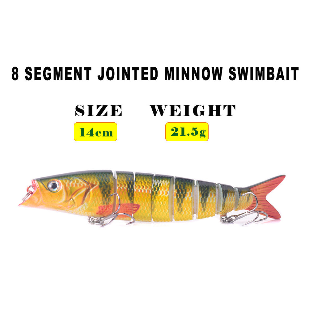 HERCULES Multi Jointed Swimbaits Sinking Lures HERCULES