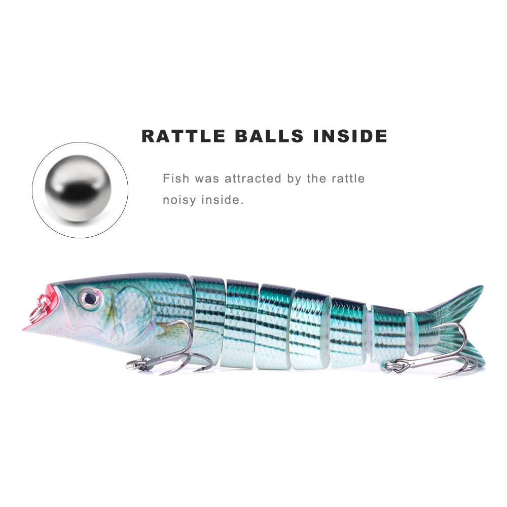 HERCULES Multi Jointed Swimbaits Sinking Lures HERCULES
