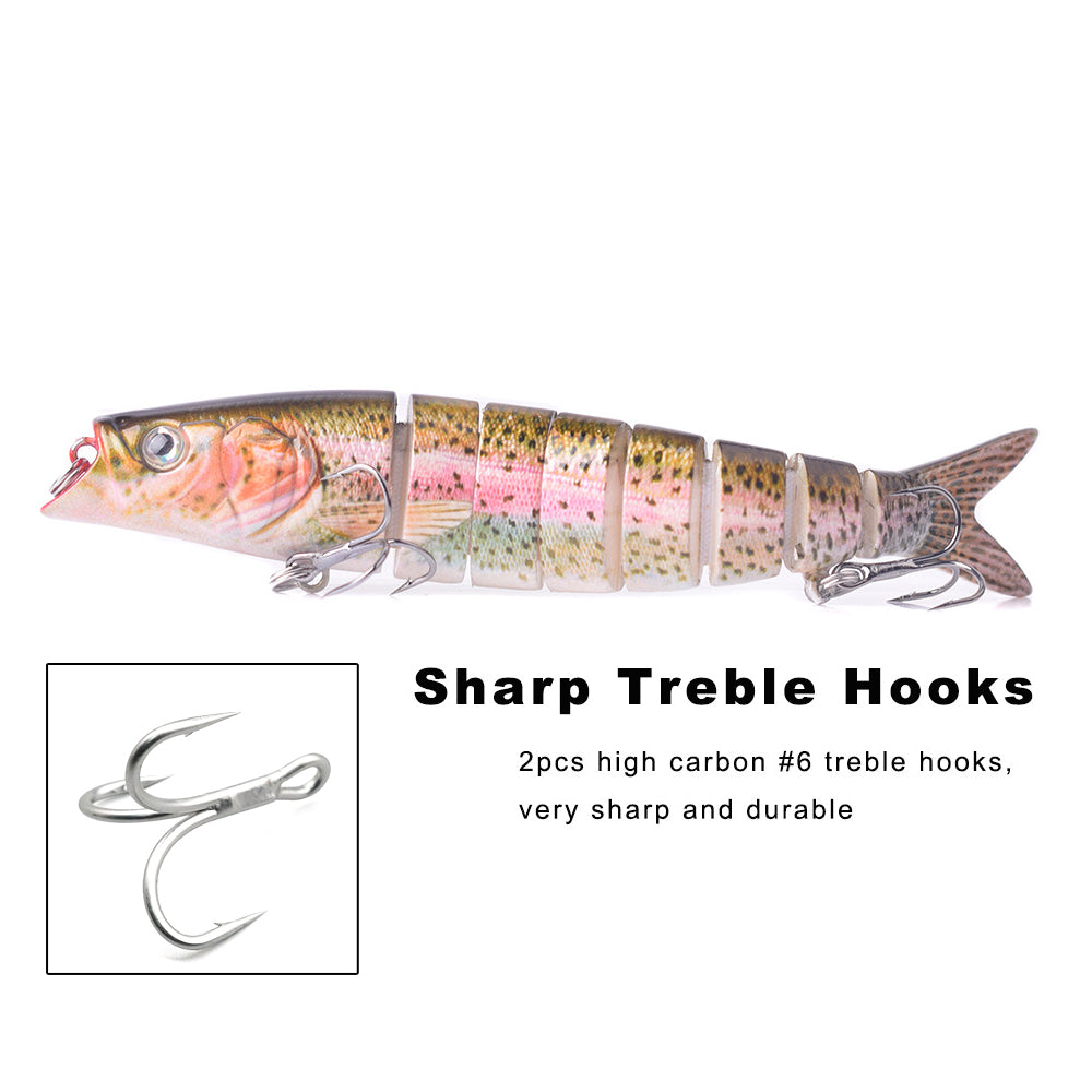HERCULES Multi Jointed Swimbaits Sinking Lures HERCULES