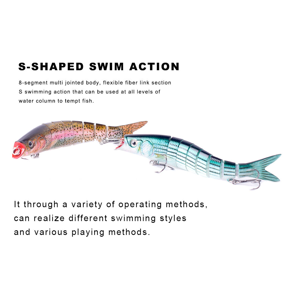 HERCULES Multi Jointed Swimbaits Sinking Lures HERCULES