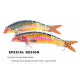 HERCULES Multi Jointed Swimbaits Sinking Lures HERCULES