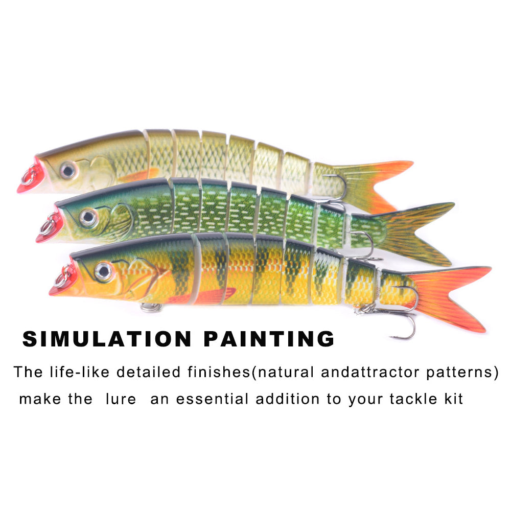 HERCULES Multi Jointed Swimbaits Sinking Lures HERCULES