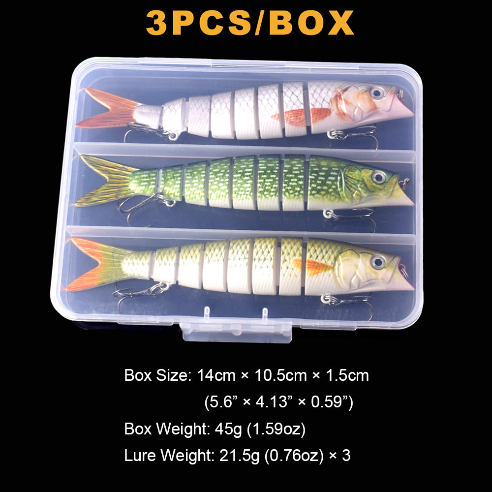 HERCULES Multi Jointed Swimbaits Sinking Lures HERCULES