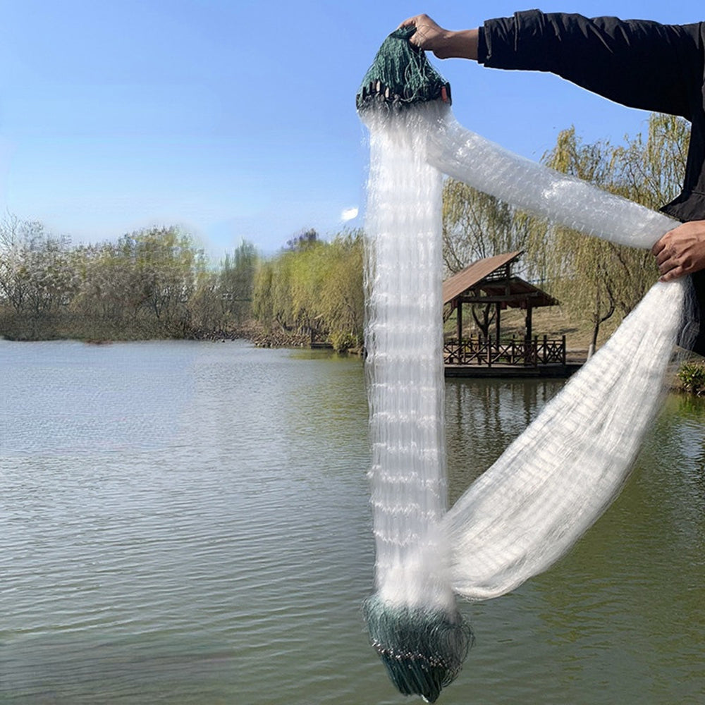 HERCULES Fishing Net 26m x 1.2m 2 Fingers Fishing Net with Float HERCULES