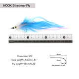 HERCULES Multicolor Fly Fishing Flies Streamer Flies, Fly Fishing Lures HERCULES