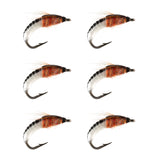 HERCULES Sturdy Realistic Nymph Scud Flies, Fly Fishing Lures, Wet Flies HERCULES SALE