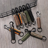HERCULES Paracord Keychain with Carabiner for Outdoor