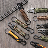 HERCULES Paracord Keychain with Carabiner for Outdoor HERCULES