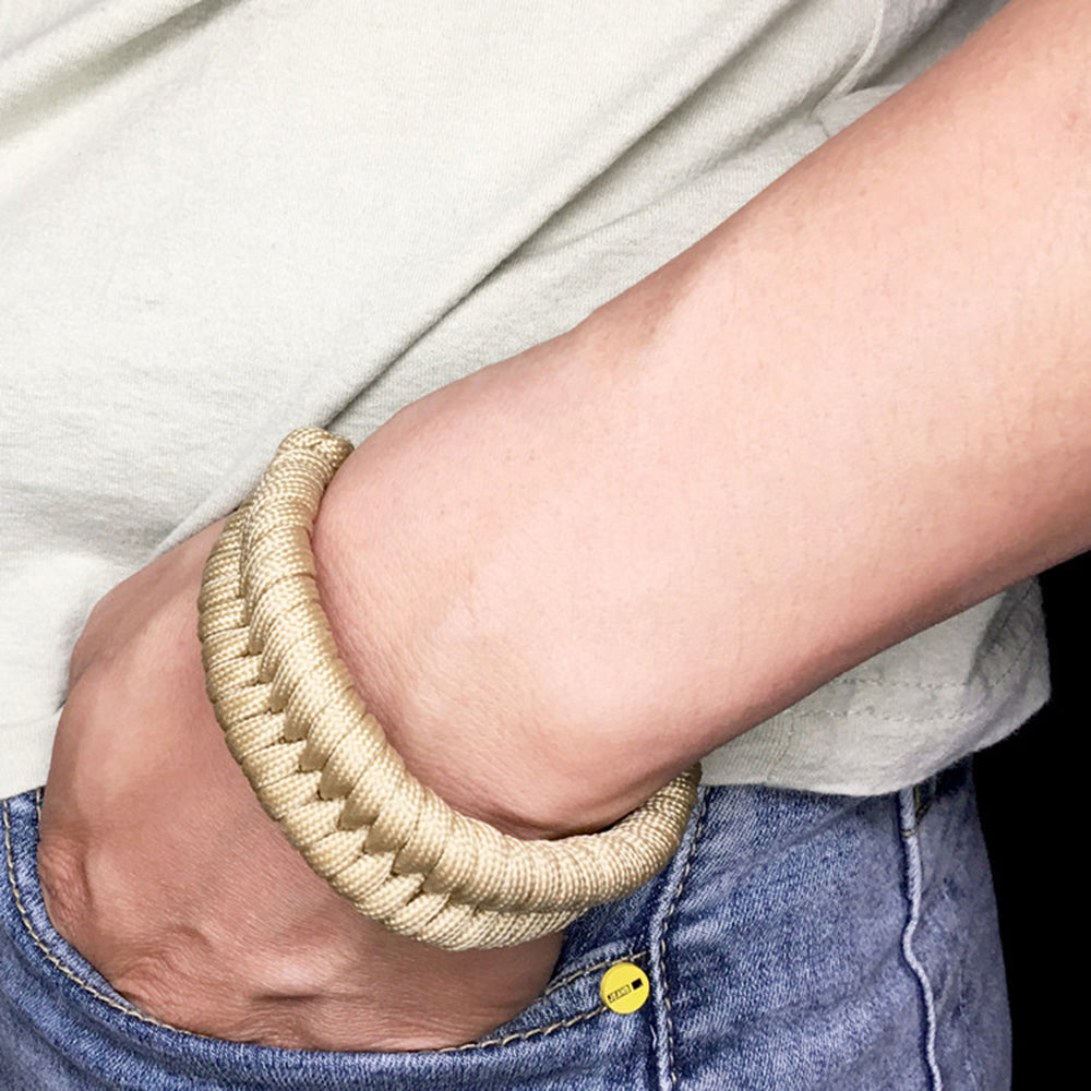 HERCULES Paracord Bracelet Adjustable Hand Braided Strap Bracelet, Pack of 3 HERCULES