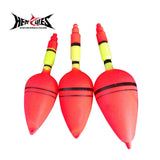 HERCULES Float Fishing Bobber ABS Orange/Flo Yellow