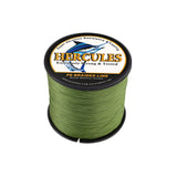 1000M 1094Yds Army Green 10lb-300lb 8 Strands HERCULES PE Braided Fishing Line HERCULES