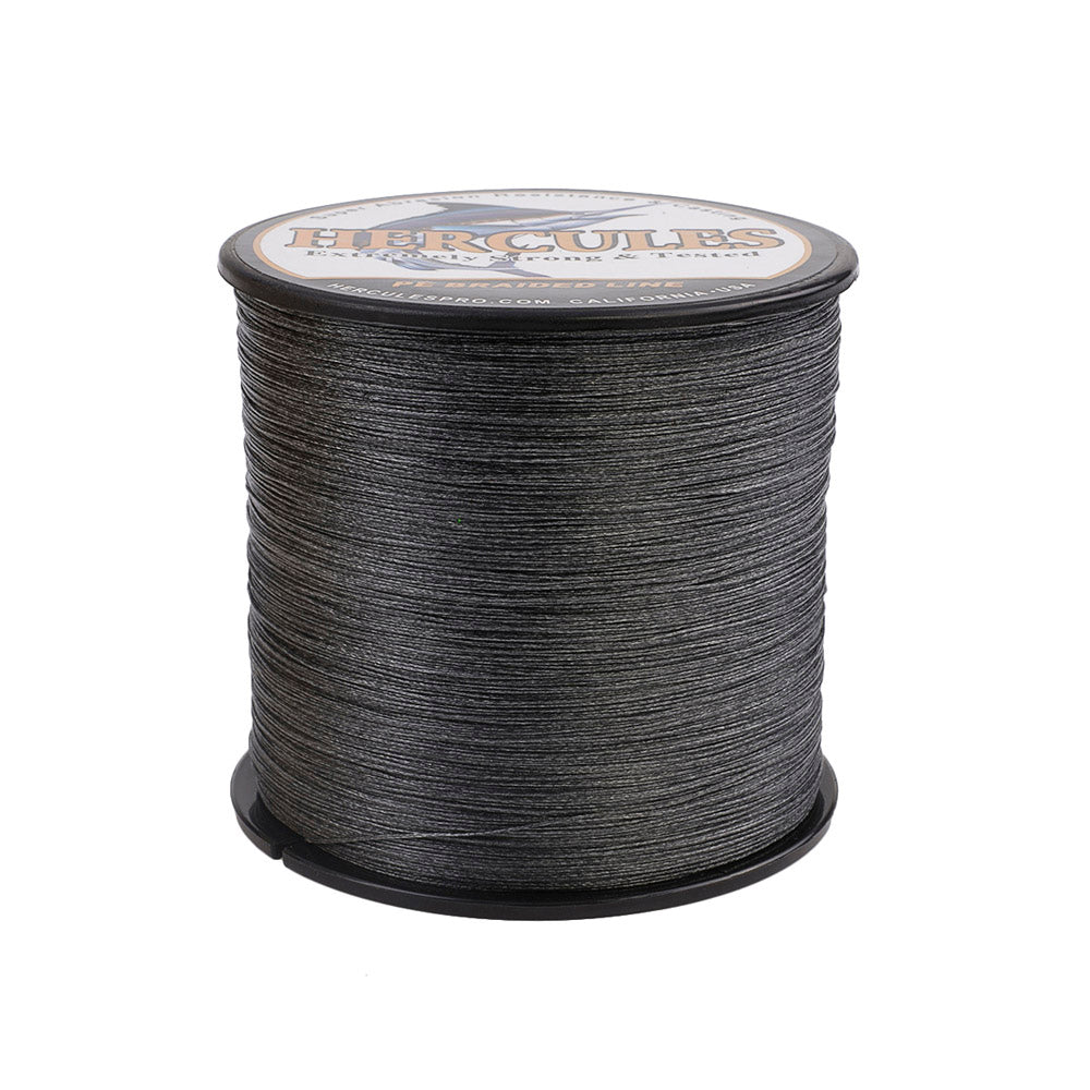 1500M 1640Yds Black 10lb-200lb HERCULES PE braid Fishing Line 8 Strands HERCULES